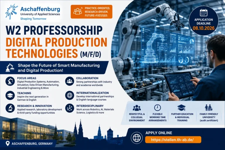 W2 Professorship Digital Production Technologies