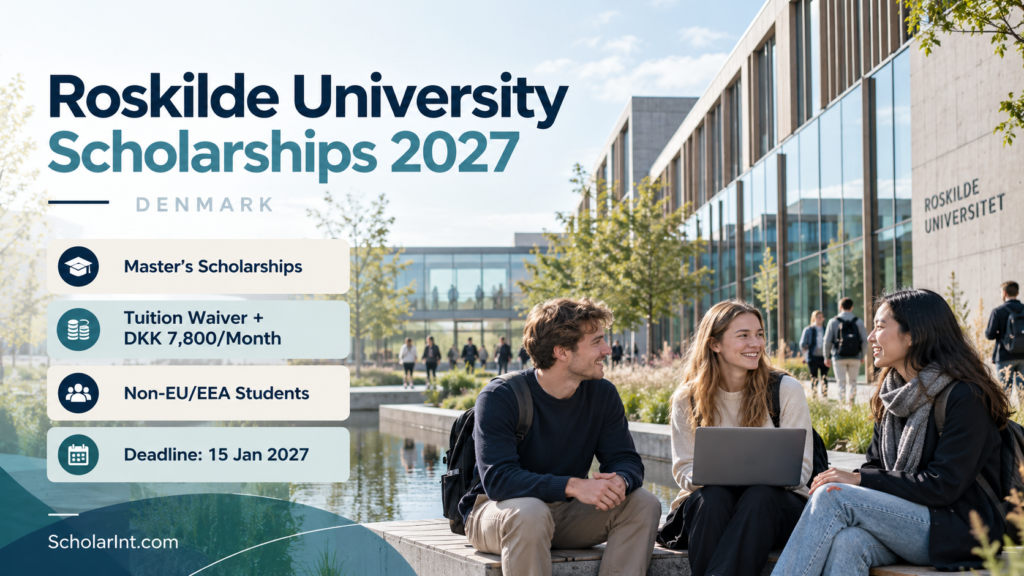 Roskilde University Scholarships 2027