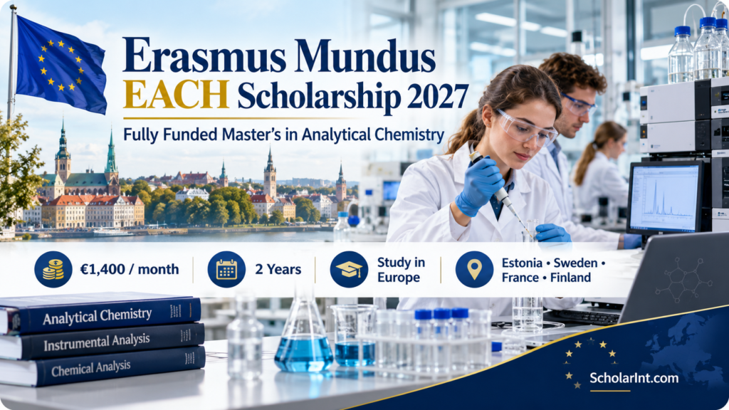 Erasmus Mundus EACH Scholarship 2027