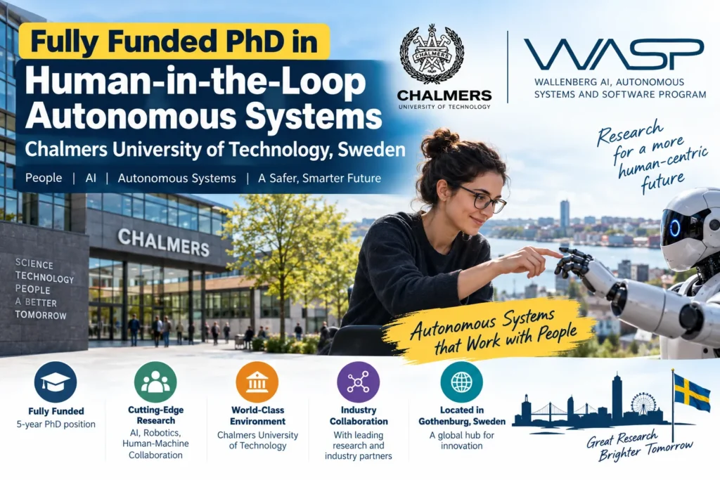 PhD in Human-in-the-Loop Autonomous Systems