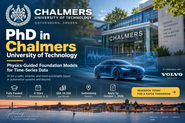PhD in Chalmers University of Technology