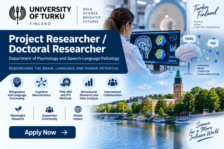 Project Researcher Doctoral Researcher at University of Turku Finland